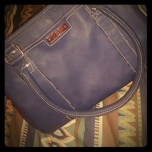 Navy blue purse